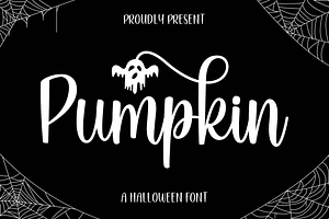 Pumpkin, a Font by Artkenza