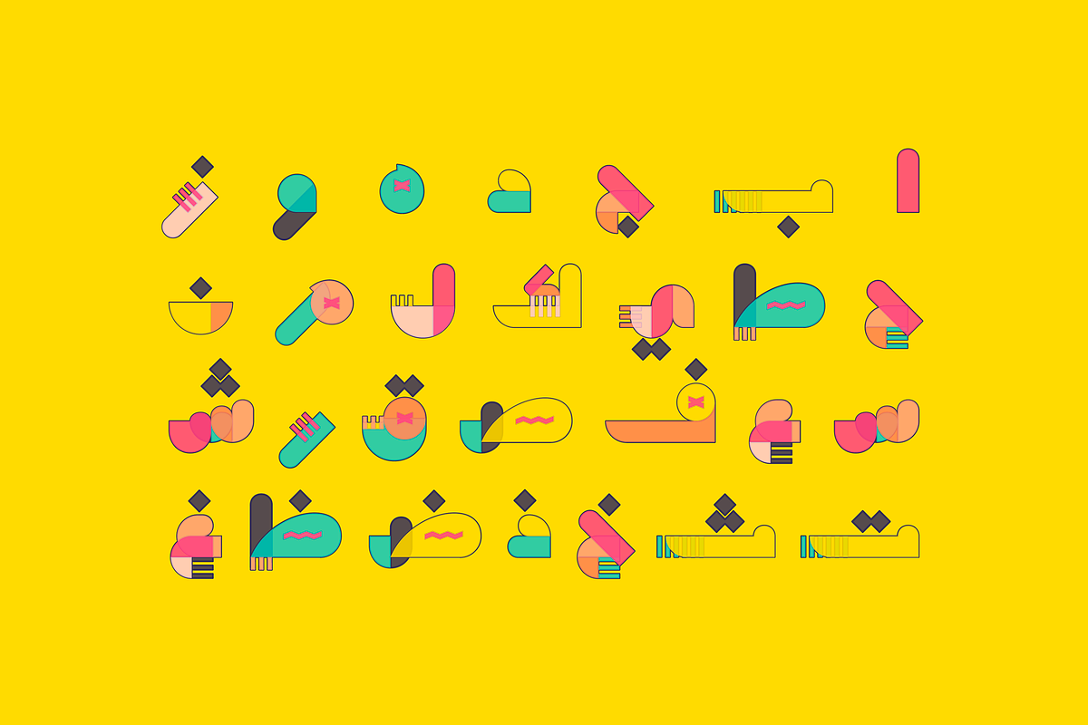 Tashkeel - Arabic Color Font, a Script Font by Mostafa El Abasiry (Photo 4 of 20)