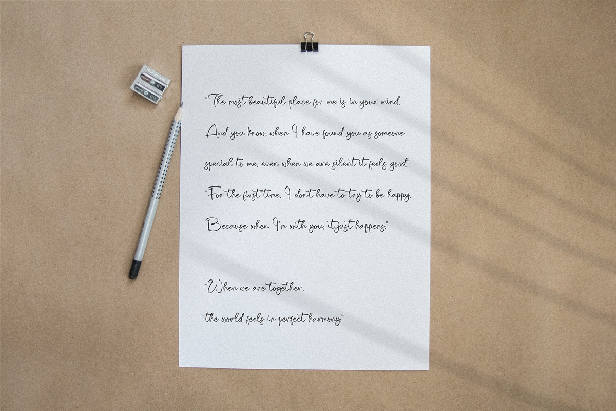 Shaquetta Torelly, a Handwritten Font by Integritype Studio (Photo 6 of 15)
