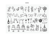 Wedding Day - PNG & SVG Clipart, a Graphic by ThaismotaCreativeCo (Thumbnail 2 of 6)