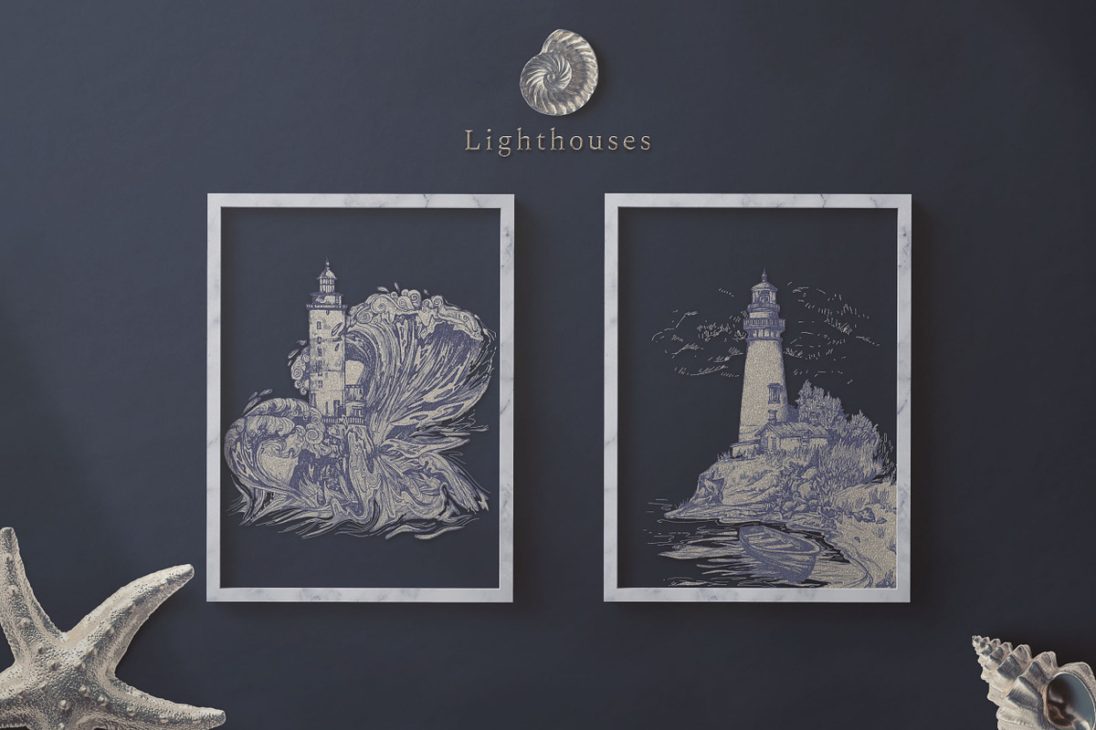 Silver Breeze Collection, a Decorative Illustration by Michael Rayback Design (Photo 7 of 10)