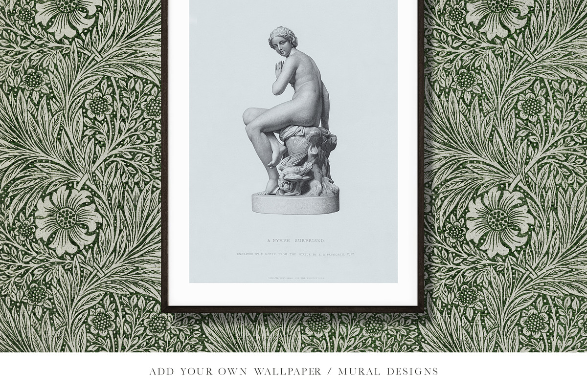 Frame Mockup Editable & Customisable, a Print Template by The White Space Co. (Photo 7 of 8)