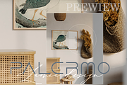 Palermo Room & Natural Frame Mockup, a Household Mockup by LAMIA DESIGN (Thumbnail 14 of 21)