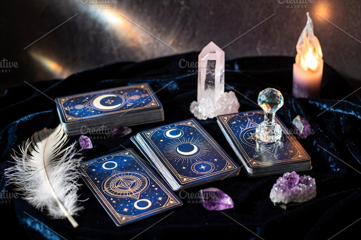 ETARA Tarot Deck Builder–Crystal Kit, an Object Graphic by ETARA by Mea Hau (Photo 9 of 44)