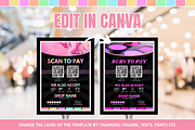 Pastel Neon Scan to Pay Sign, a Poster Template by SunshineStudioBoutique (Thumbnail 6 of 11)