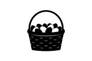 Easter Basket Vector Silhouette Bund, an Illustration by Designs_River (Thumbnail 31 of 51)