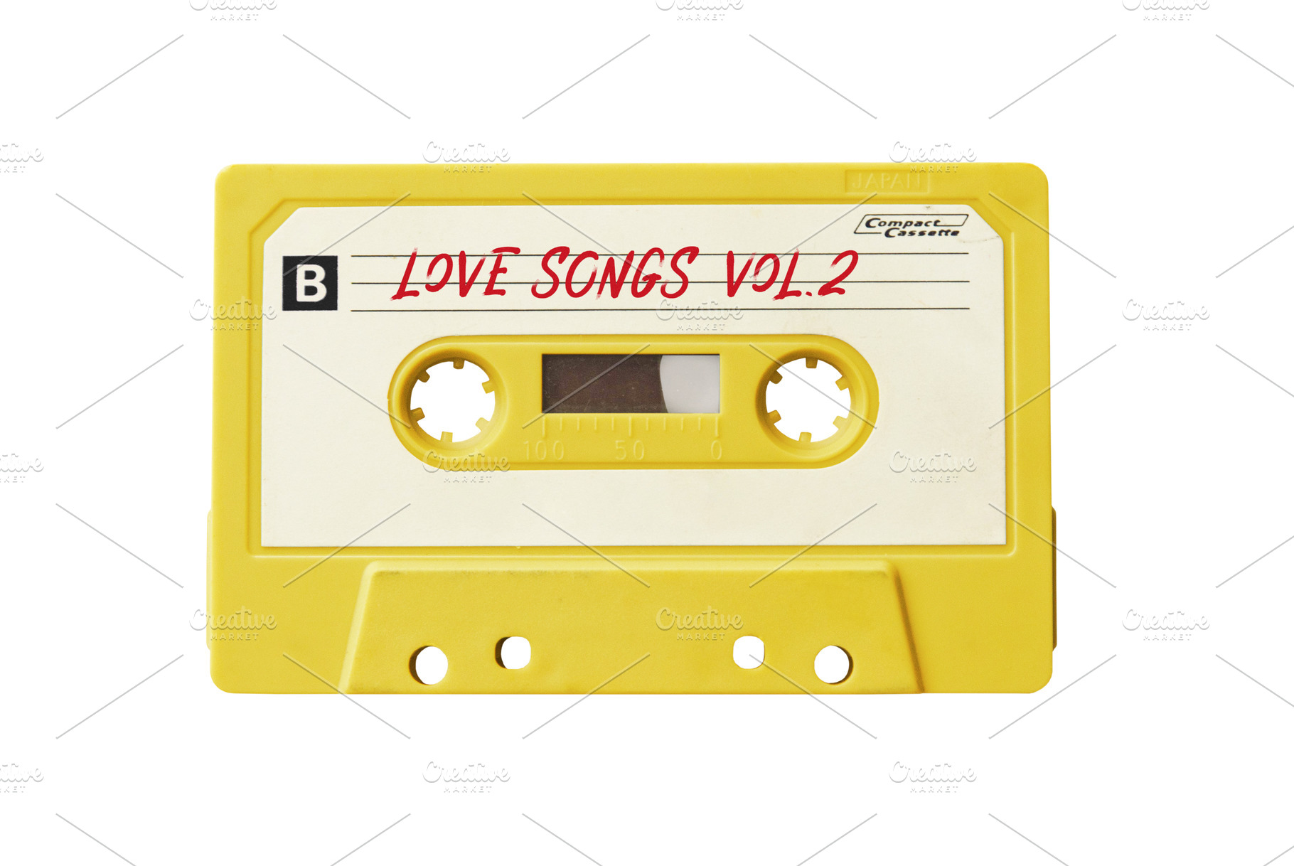 Vintage love song audio cassette, an Arts & Entertainment Photo by BOOCYS