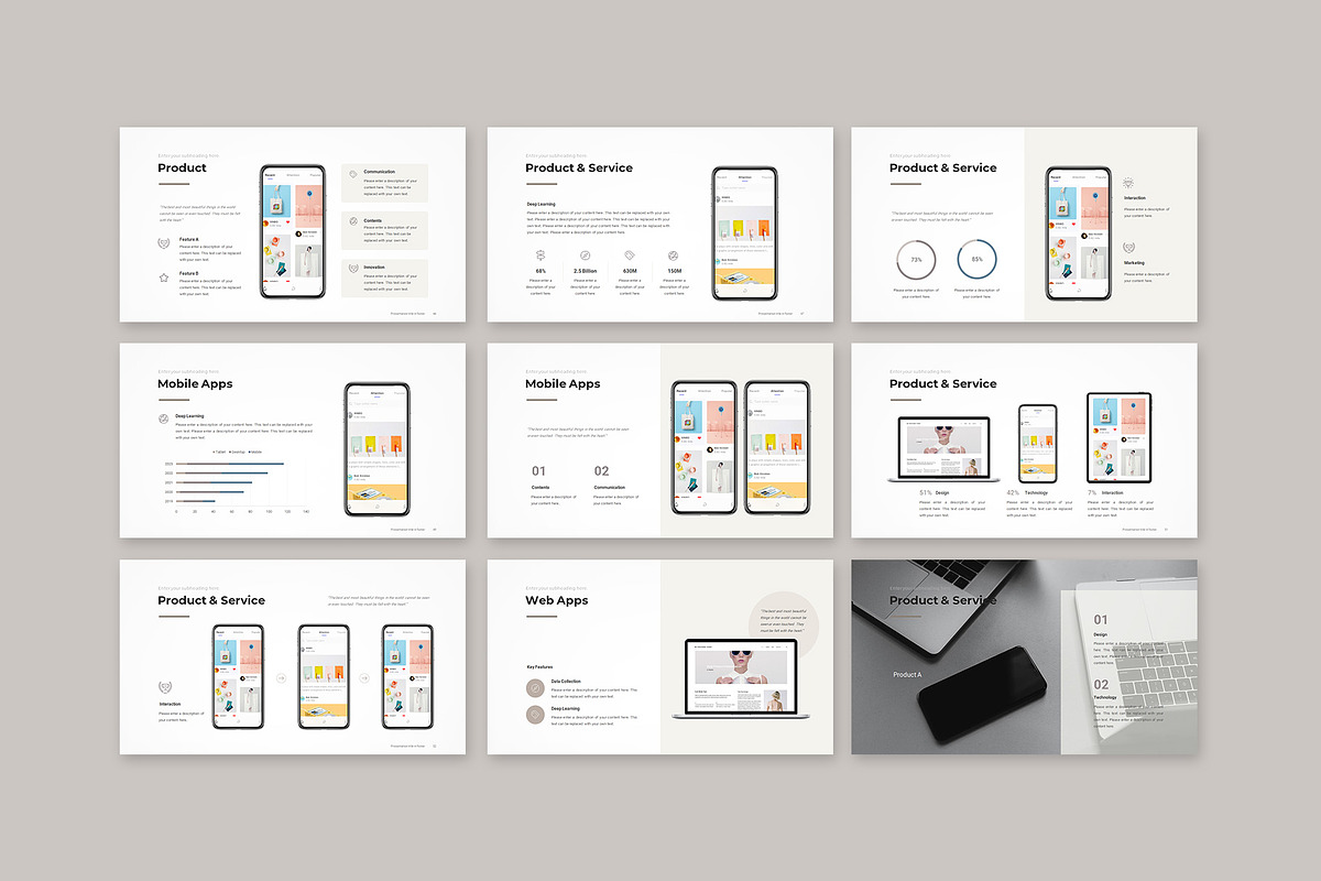 Company Profile Google Presentation, a Presentation Template by CreativityForest (Photo 8 of 13)