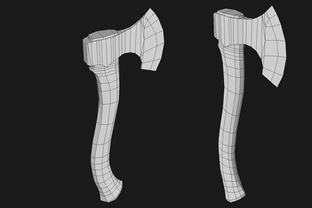 Viking Axes Collection, an Object 3D Model by GamePoly (Photo 16 of 23)