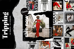 CANVA | Tripping Social Media Pack