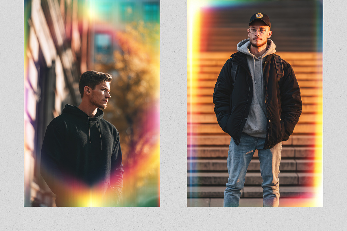Rainbow Prism Light Overlays, a Texture Graphic by PhotoSpirit (Photo 3 of 8)