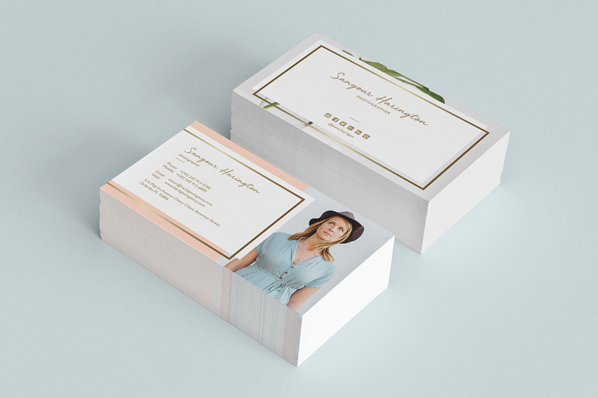 Stylish Photography Business Card, a Business Card Template by GraphicsEgg (Photo 2 of 3)