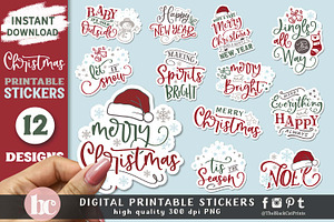 Winter & Christmas Sticker Pack PNG