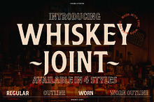 Whiskey Joint // Vintage Font