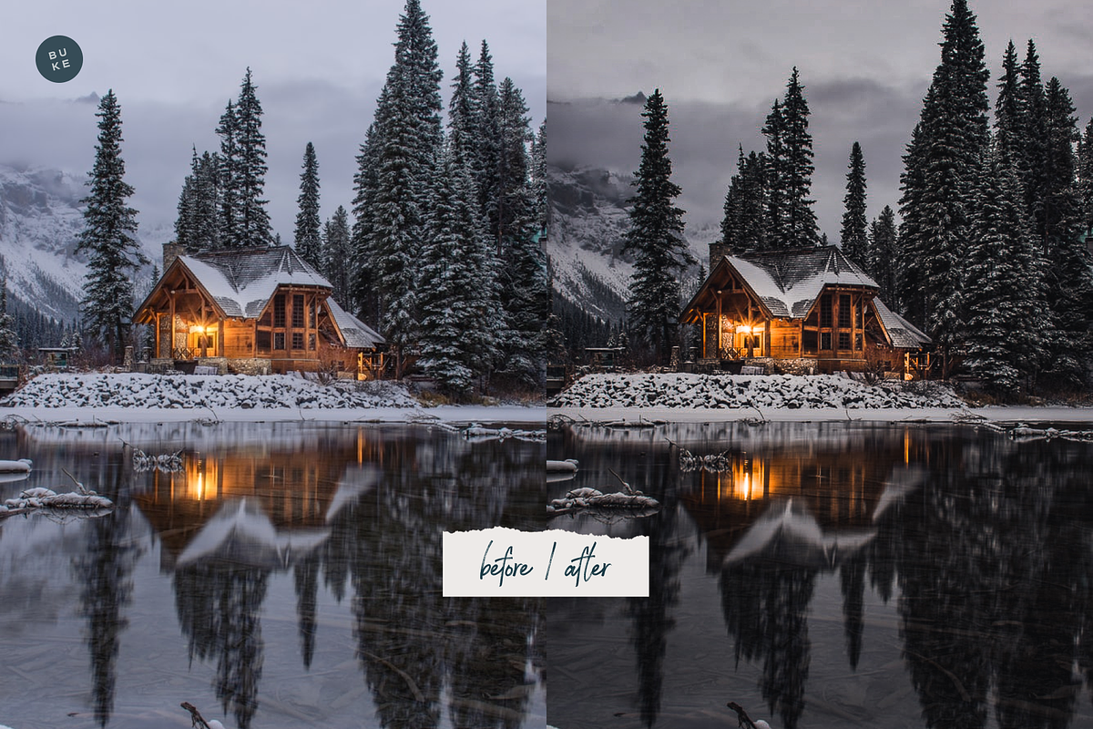 4 Moody Christmas Presets Pack, a Preset Add-On by SHOOM HOUSE (Photo 3 of 8)