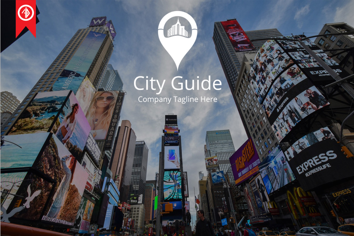 City Guide / Symbol - Logo Template, a Branding & Logo Template by Artha Desain (Photo 5 of 5)