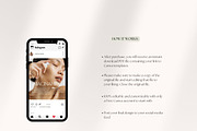 Skincare Instagram Template Canva, a Social Media Template by Deepa Template Studio (Thumbnail 14 of 15)