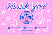 Dos Crayones 2 textured fonts, a Handwritten Font by Fat Hamster (Thumbnail 18 of 18)