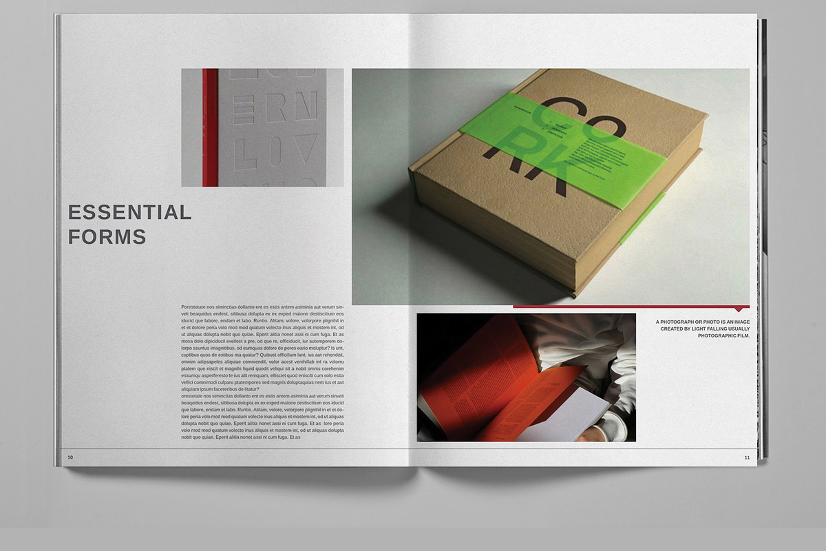 Minimal Studio Brochure Template, a Brochure Template by Boris Cupac (Photo 7 of 7)