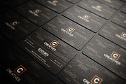 Typography Business Card, a Business Card Template by Marvel (Thumbnail 1 of 4)