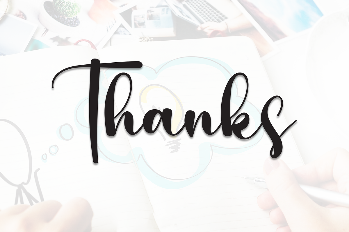 Creative | Script Font, a Handwritten Font by Scratchones (Photo 9 of 9)