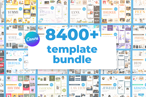 8400+ Social Media Canva Template, a Social Media Template by Coco Bloom