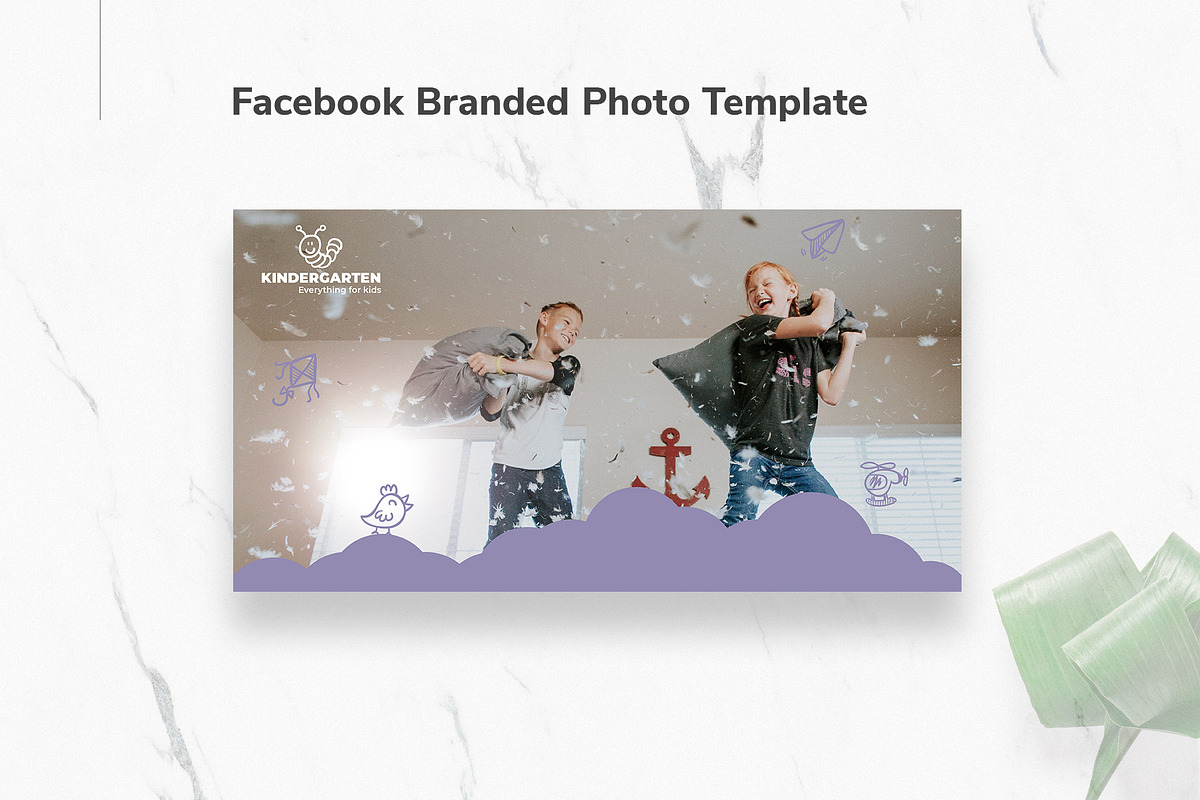 Kindergarten Facebook Materials, a Social Media Template by TemplatesNow! (Photo 5 of 7)