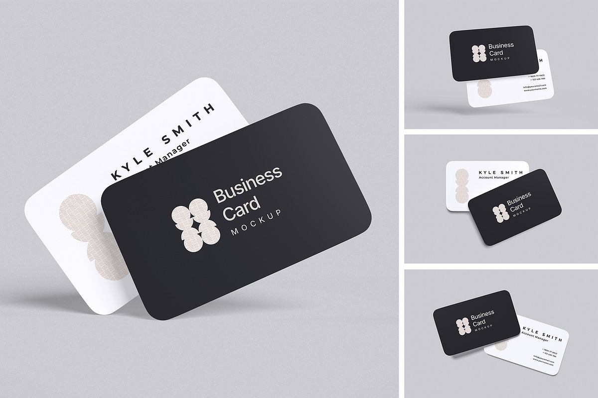 Business Card Mockup, an Advertising Mockup by swsi-studio (Photo 1 of 5)