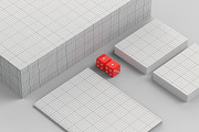 Board Game Box Mockup - 5 views, a Packaging Mockup by Illusiongraphic (Thumbnail 19 of 19)