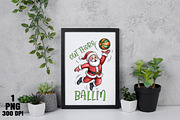 Basketball Santa PNG, an Illustration by Daily.Designs (Thumbnail 5 of 5)