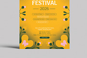 Spring Festival Flyer, a Flyer Template by MightyDesign (Thumbnail 5 of 8)