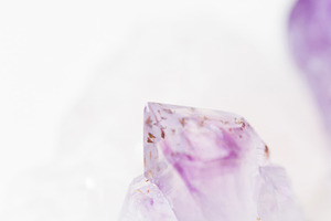 Amethyst extreme close-up