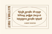 Battora - Modern Retro Font, a Serif Font by Flawless And Co (Thumbnail 4 of 13)