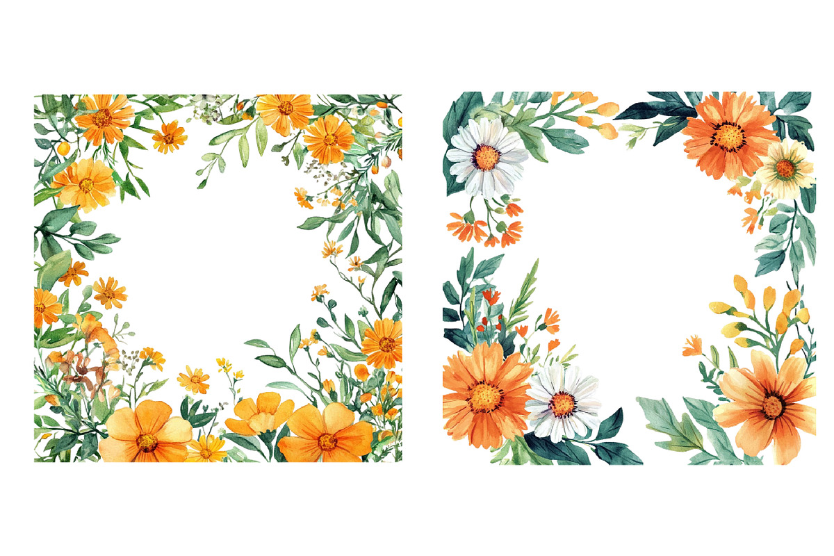 Marigold Flower Bloom Clipart, an Illustration by Rose Art (Photo 7 of 8)
