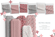 Retro Muse – Geometric Seamless Set, a Pattern Graphic by StudioCitra (Thumbnail 1 of 8)