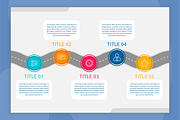 Roadmap Infographic Template, a Templates & Theme by Bartama Graphic (Thumbnail 3 of 4)