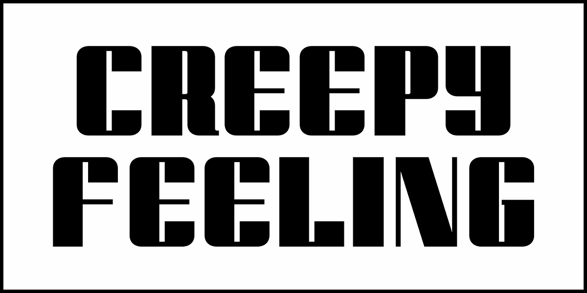 Creepy Feeling JNL, a Sans Serif Font by Jeff Levine Fonts (Photo 2 of 5)