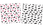 Cute Pink Halloween seamless pattern, a Pattern Graphic by IrinaShishkova (Thumbnail 6 of 7)