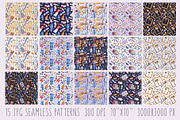 Watercolor Art Supplies |80 elements, an Education Illustration by Aquarellka (Thumbnail 4 of 6)