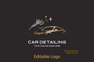 Auto Detailing Logo Template, a Branding & Logo Template by YUDesignStore