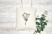 Magnolia SVG, an Object Graphic by mArtstore (Thumbnail 4 of 6)