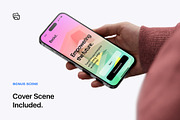 15 Phone 15 Pro In Hand Mockups, an iPhone Mockup by Asylab (Thumbnail 10 of 26)