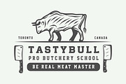 Vintage butchery emblems, a Branding & Logo Template by AkimD (Thumbnail 13 of 15)
