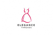 Elegance Threads Feminine, a Branding & Logo Template by Logocreative (Thumbnail 1 of 2)
