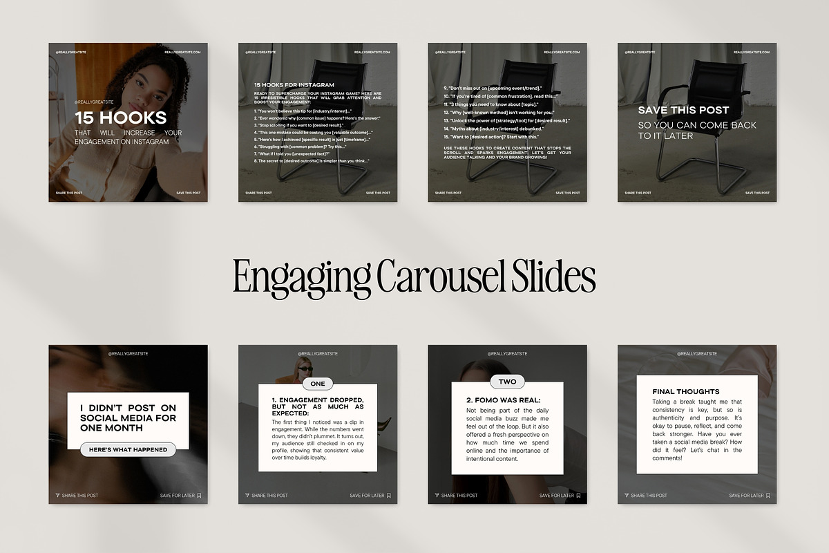 Instagram Canva Coaches Templates, a Social Media Template by Fallon Gerst (Photo 12 of 19)