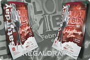 Valentines Party Flyer, a Flyer Template by regalDRAW (Thumbnail 2 of 4)