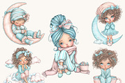 Watercolor Dreamy Fantasy Kids, a Person Illustration by BusyDaydesign (Thumbnail 6 of 9)