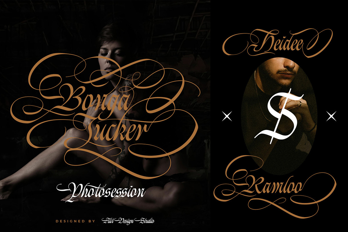 Grand Milky Typeface, a Blackletter Font by alit design (Photo 3 of 20)
