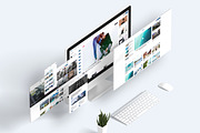 Vidio - Social Video Website, an UI Kit Template by No.13 (Thumbnail 2 of 3)