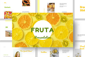 Fruta PowerPoint Presentation